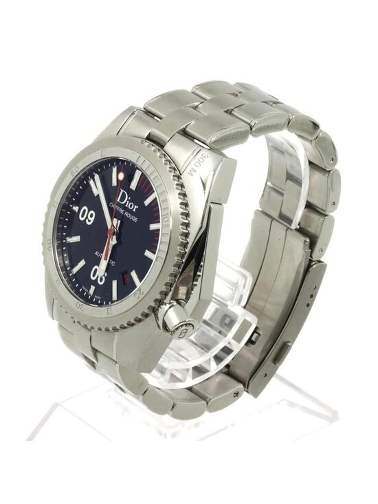 Dior Chiffre Rouge Watch Date Black Automatic